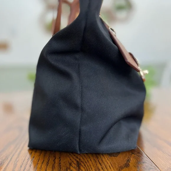 COACH F37237 SAWYER TOTE BLACK SHOULDER PURSE - Picture 3 of 11